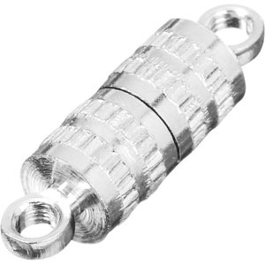 Magnetl�s 13 mm silver 2-pack