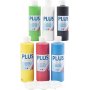 Plus Color Hobbymaling - primrfarger - 6 x 250 ml