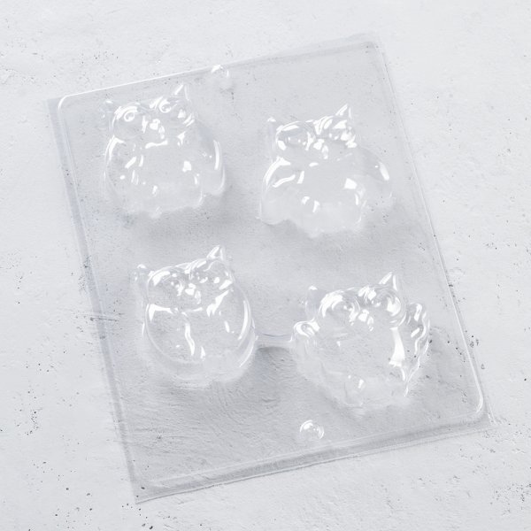 Gjutformar 6x7 cm - Uggla