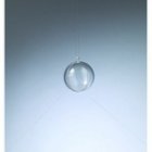 Plastboll 50 mm - 100-pack - kristallklar separerbar (PS)