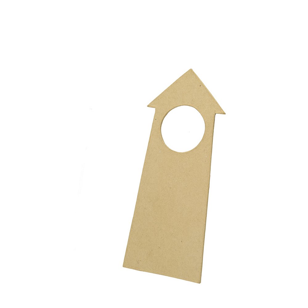 Dørhenger 22 x 9 x 0,4 cm - Fyrtårn - Andre treartikler, Treartikler, Dekorstammer, Hobbymateriale, Håndverk
