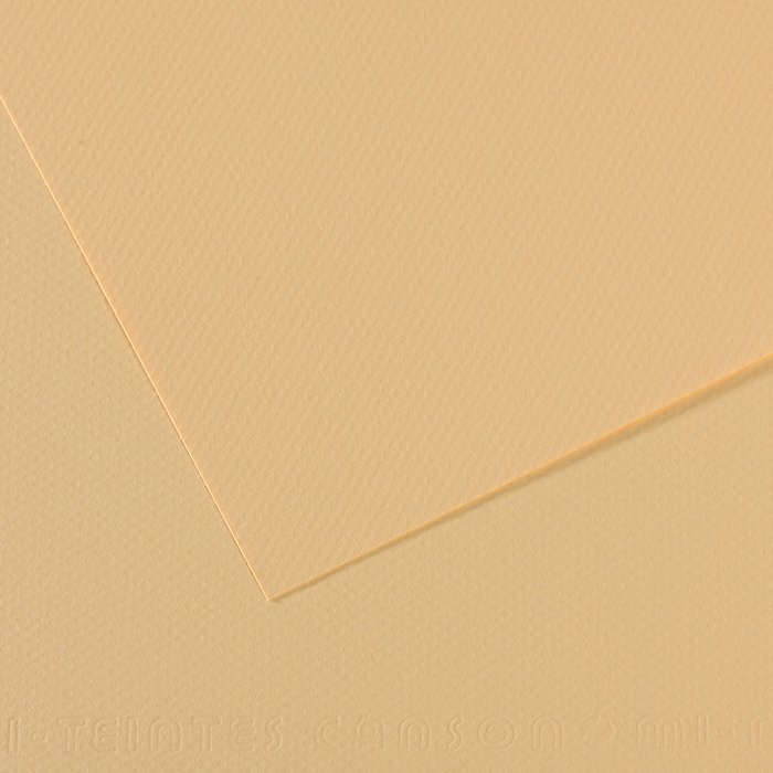 Farvet Karton 160 g A4 - JAU 407 - Pastelblok, Blok