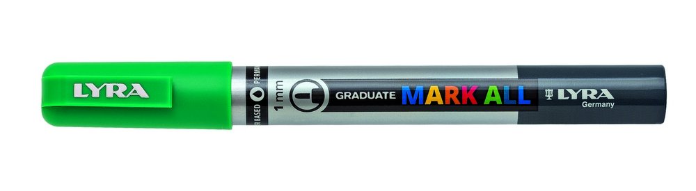 Mark All 1 mm Emerald green - Lyra Mark All, Markers, Penner, Penner, fargestifter og blekk