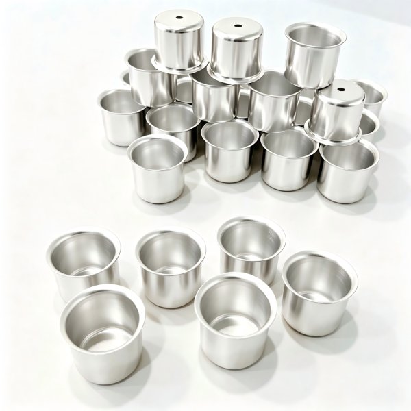 Ljushållare 21/22 mm silver - 25-pack Ljushållare 21/22 mm silver - 25-pack