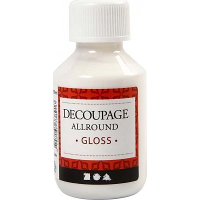 Decoupage lak - allround - blank - 100 ml