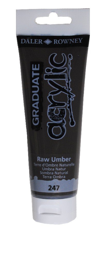 Akrylfärg Graduate 120 ml - Raw Umber - Akrylfärger, Konstnärsfärger