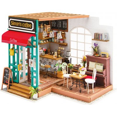 DIY Miniatyrrum - Café