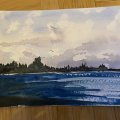 Kundebillede Akvarelblok Limet Koldpressede Ark 300 g - 23x31 cm