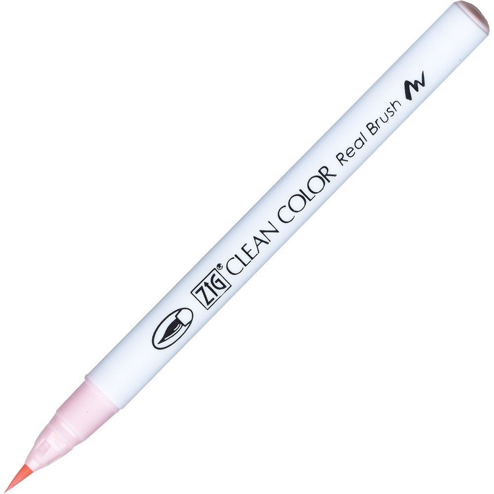 Penselpen ZIG Clean Color Real Brush - Light Pink (026) - Penselpenne, Penne, Penne, kridt & tusch