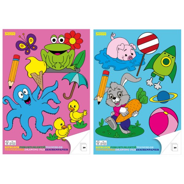 Ritblock A4 Sense - 30 blad