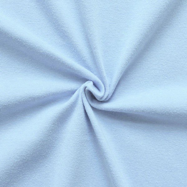 Bomullsjersey i stretchkvalitet Basic 2 - 150 cm - Lys blå - Bomullsstretch, Bomullstoff, Tekstiler