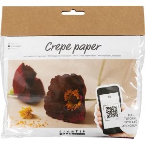Mini DIY Kit Crepe Paper - Poppy
