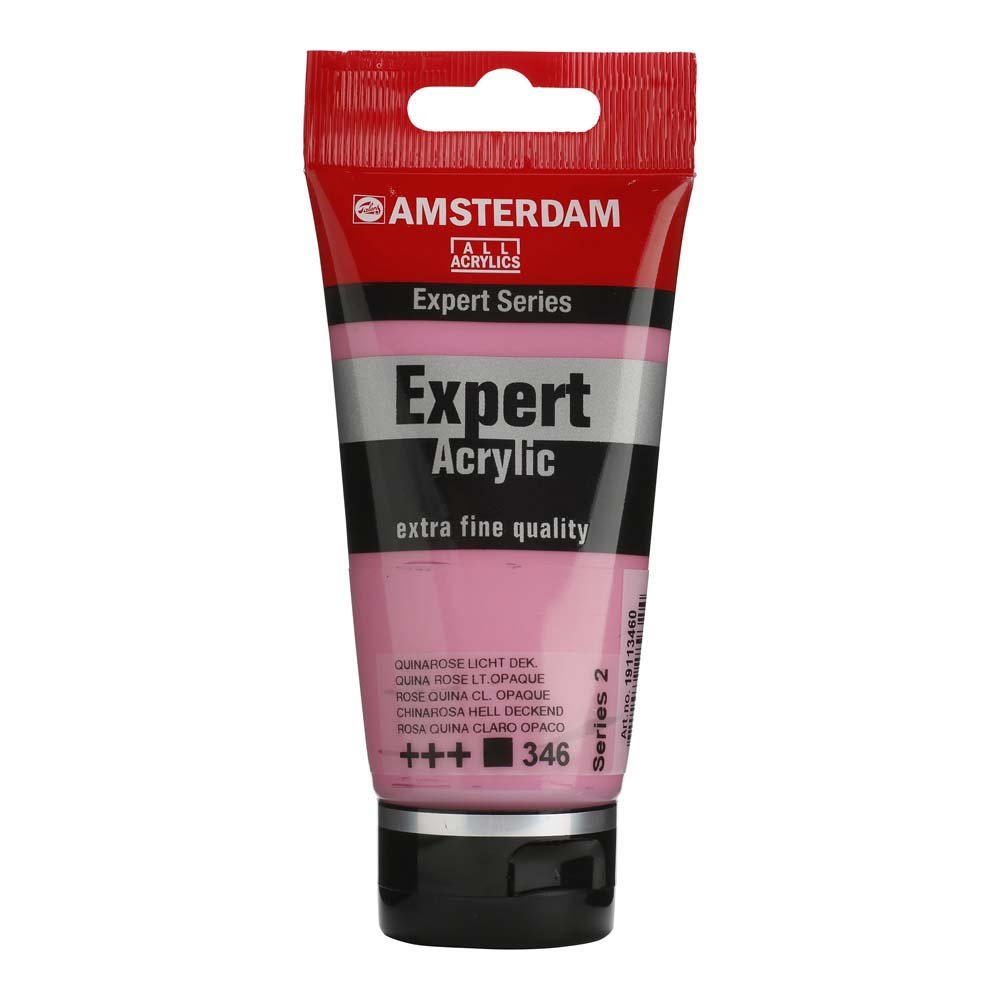 Amsterdam Acrylic Expert - 75 ml Quinacridone Lysrosa - Akrylfarver, Kunstnerfarver