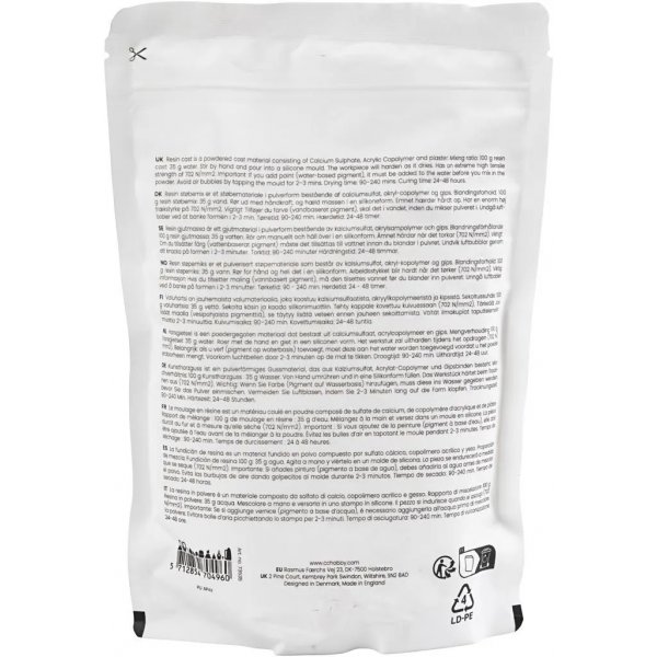 Resin Gjutmassa, vit, 800 g Resin Gjutmassa, vit, 800 g