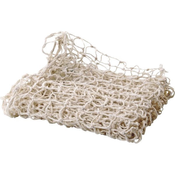 Jute fiskenett 1 x 1 meter bleket