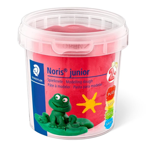 Noris Junior modellervoks standardfarver - 4x130 g Noris Junior modellervoks standardfarver - 4x130 g