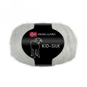 Kid/Silke 25 g - Perlegrå (312)