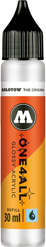 Akrylmaling - Molotow - ONE4ALL - 30ml - Blank hvit - Akrylmarker, Molotow Markers, Markers, Penner, Penner, fargestifter og blekk