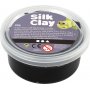 Silk Clay - svart - 40 g