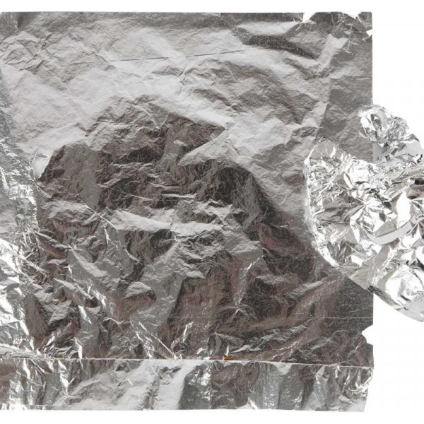 Slagmetall - silver - 25 ark Slagmetall - silver - 25 ark