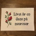 Kundbild Aida broderiv�v - vit - 50x50 cm, 43 rutor per 10 cm: K�per denna om och om igen till...