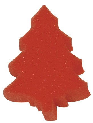 Skumgummisvampar julmotiv 6-pack 5 x 5 cm