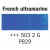 Rembrandt Akvarelmaling/Vandfarver Half Cup - Bl / Violet-2-French ultramarin