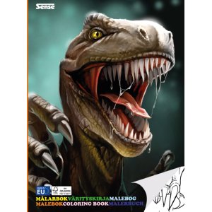 Målarbok Dino FSC 36 sidor Målarbok Dino FSC 36 sidor