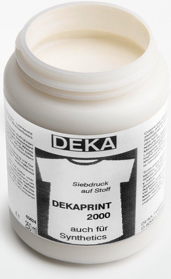 Stoffarge DEKA Print 250 ml - Fargeløs - Tekstilfarge, Tekstilfarge, Hobbymaling