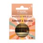 Sj�lvh�ftande spegelband facetterat - guld