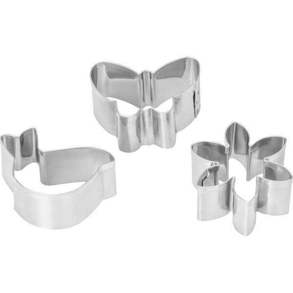 Stansset i metall med fj�der, 3 delar