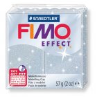 Modellera Fimo Effekt 57g - Glittersilver Modellera Fimo Effekt 57g - Glittersilver