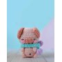 Mini amigurumi-gris, 10 cm Mini amigurumi-gris, 10 cm