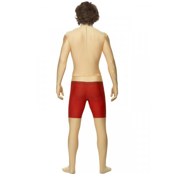 Second skin-dräkt, baywatch maskeraddräkt - Medium Second skin-dräkt, baywatch maskeraddräkt - Medium