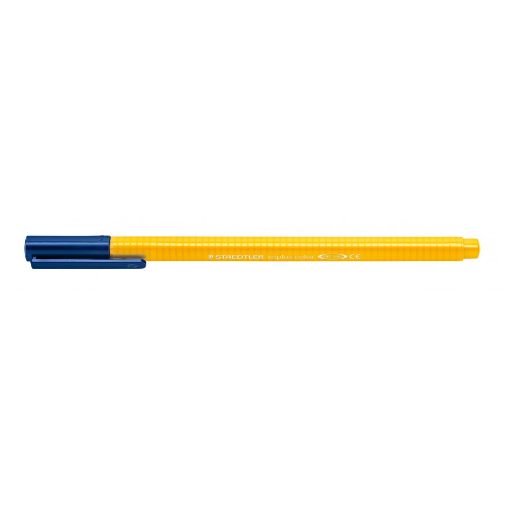 Fiberspidspen Triplus Color 1 mm - Lysegul - Fiberpenne, Penne, Penne, kridt & tusch