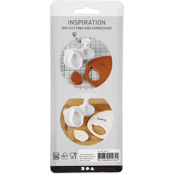 Utstickare med pr�gel - Blommor