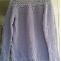 Kundbild DROPS Brushed Alpaca Silk garn - 25g - Ljus lavendel (17): Gillar man luddigt och fluffigt...