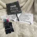Kundbild Övningshäfte - Handlettering bokstäver