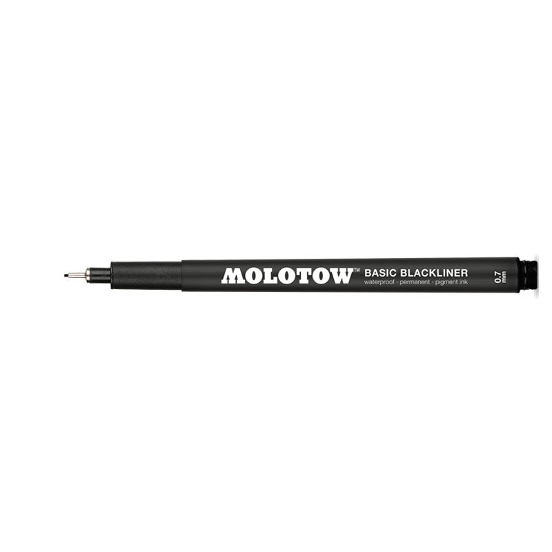 Molotow Fineliner Blackliner - Mejsel - Fineliners, Penne, Penne, kridt & tusch
