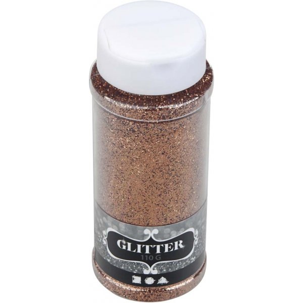 Glitter - koppar - 110 g Glitter - koppar - 110 g