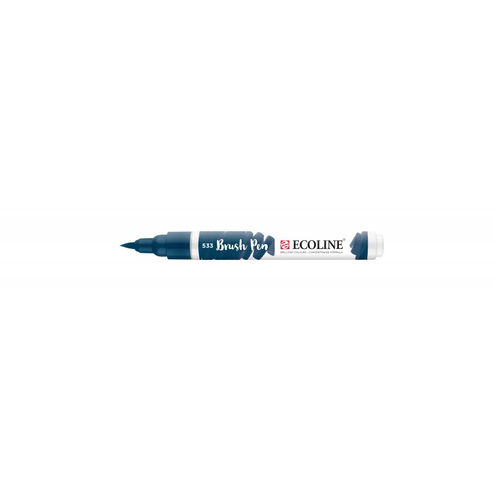 Penselpen Ecoline Brush Pen - Indigo (533) - Fiberpenne, Penne, Penne, kridt & tusch