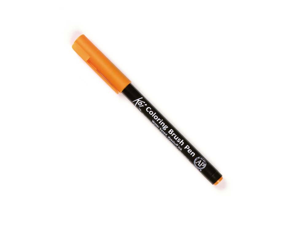 Koi Color Brush - Orange - Fiberpenne, Penne, Penne, kridt & tusch