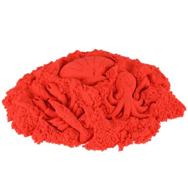 Magisk leksand - 1 kg - R�d