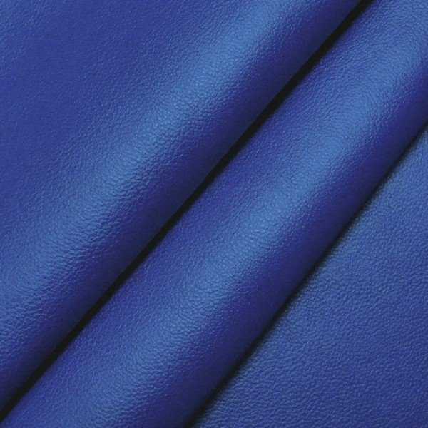 Nappalæder Imiteret Royal Blue - 140 cm - Imiteret nappa læder, Kunstlæder, Stof