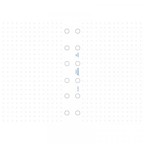 Refill til Filofax Pocket Organizer - Dotted