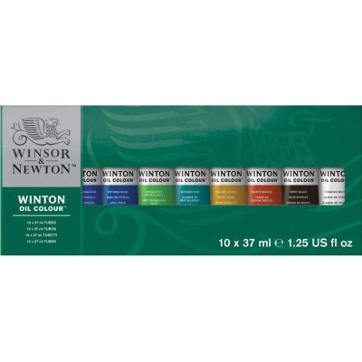 Oljemaling W&N Winton - sett 10 x 37 ml