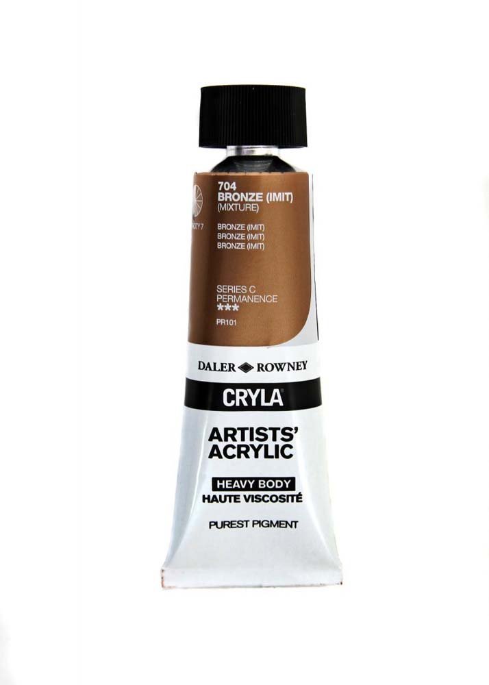 Akrylmaling Cryla 75 ml - Bronze (Hue) - Akrylfarver, Kunstnerfarver