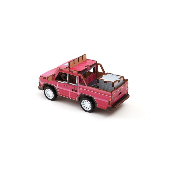 3D-modell i tr� - Pickup