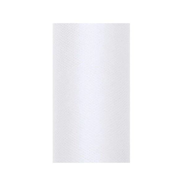 Tyll 30 cm x 9 m - Vit