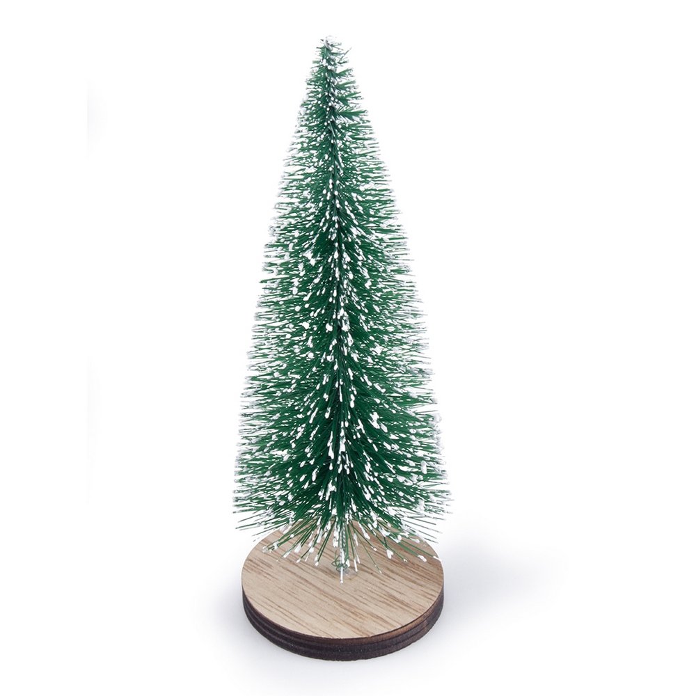 Gran med sne - 5x14,5 cm - Juledekorationer, Hobbyaktiviteter til jul, Hobbytemaer, Hobbymateriale, Håndværk